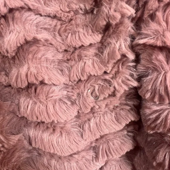 Patagonia Pelage Fleece Wide Collar Outdoor Jacket Faux Fur Size small - Picture 5 of 11